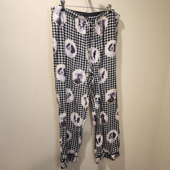 P. J salvaje Dogs Puppies Printed Pajama pant size M - Picture 9 of 13